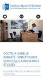 Mobile Screenshot of docteurisabellebaratte.com